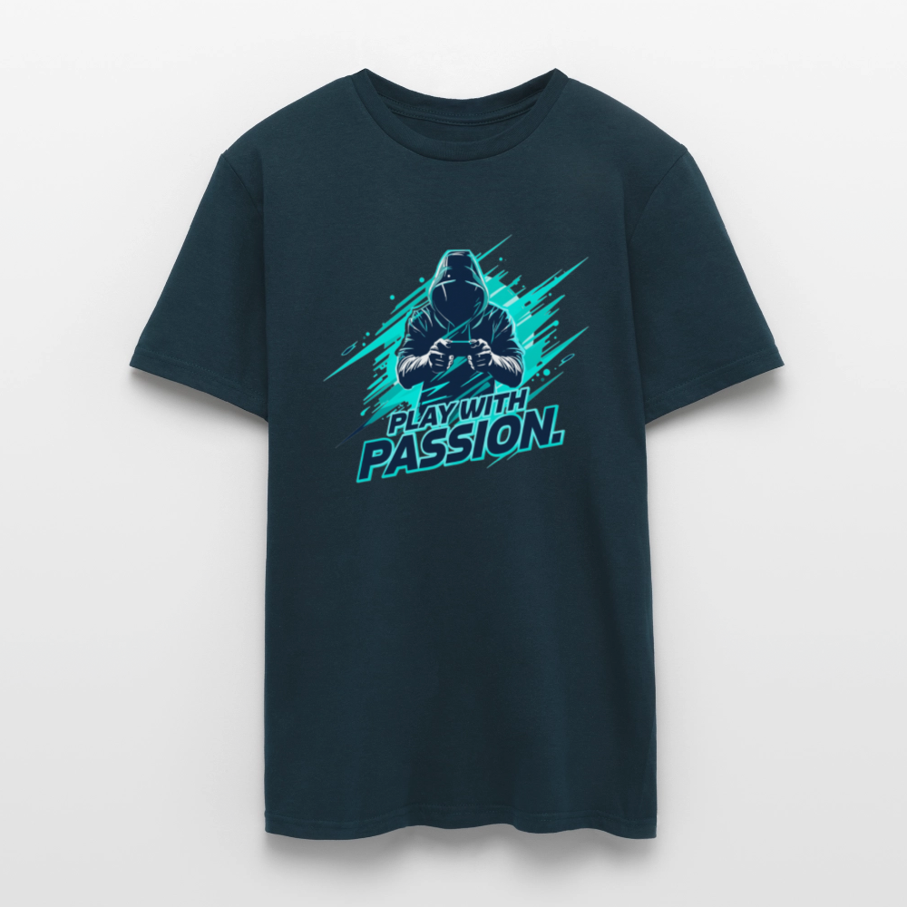 Männer T-Shirt - mit Gaming-Spruch - Navy