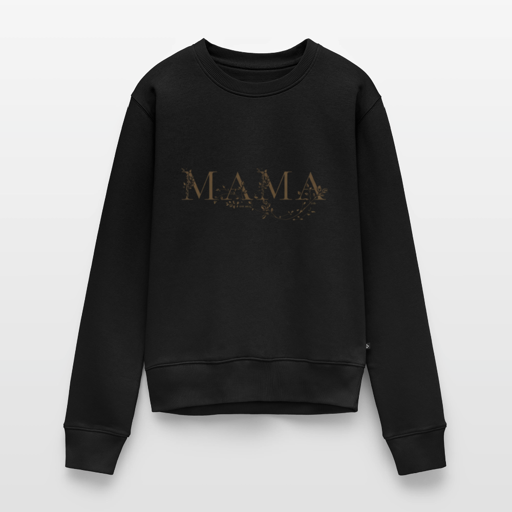 Edles MAMA Sweatshirt | Schwarz-Gold Statement Pullover | Bequemer Tragekomfort | Perfektes Geschenk für Mütter - Schwarz
