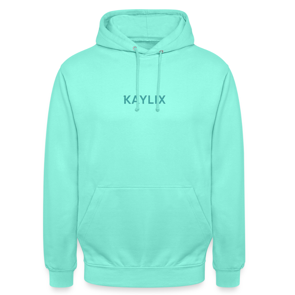 KAYLIX Hoodie – Unisex Musik-Merch | Streetwear | Schwarzer Kapuzenpullover | Künstler-Hoodie | Limited Edition - Mint