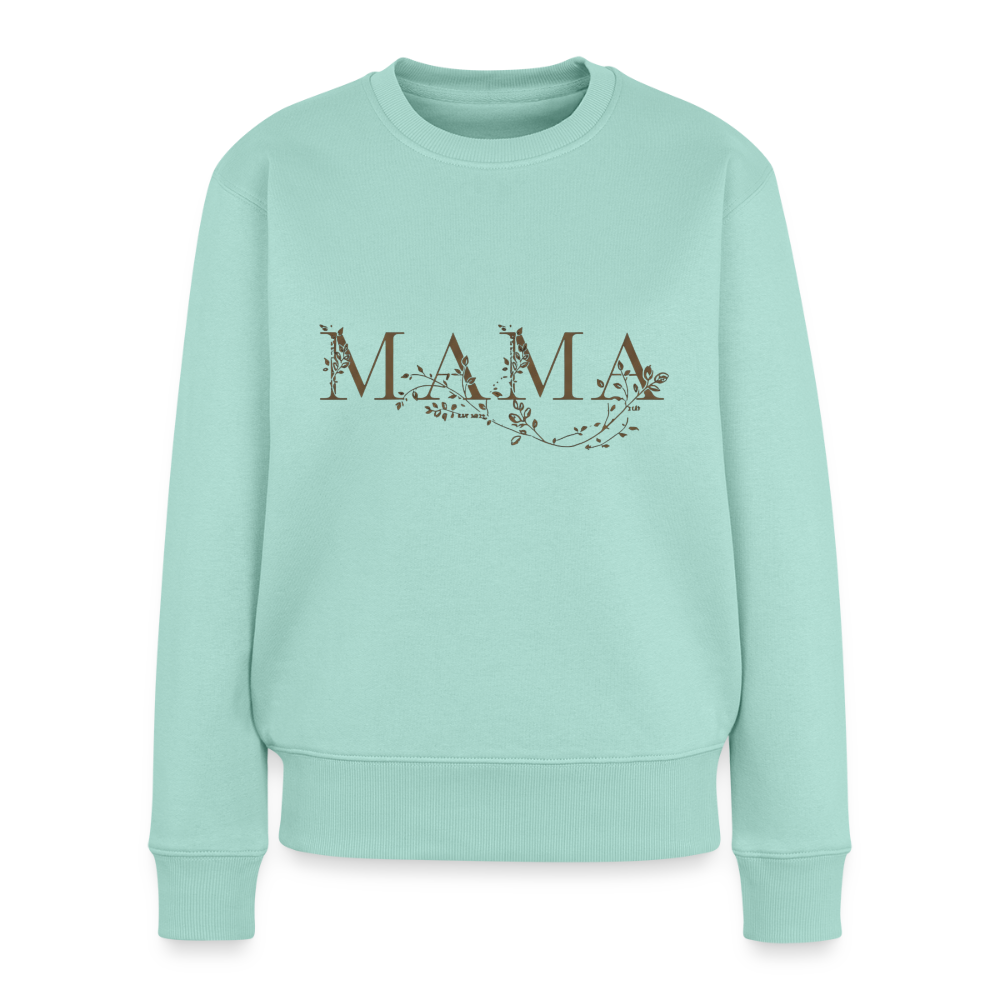 Edles MAMA Sweatshirt | Schwarz-Gold Statement Pullover | Bequemer Tragekomfort | Perfektes Geschenk für Mütter - Mint 