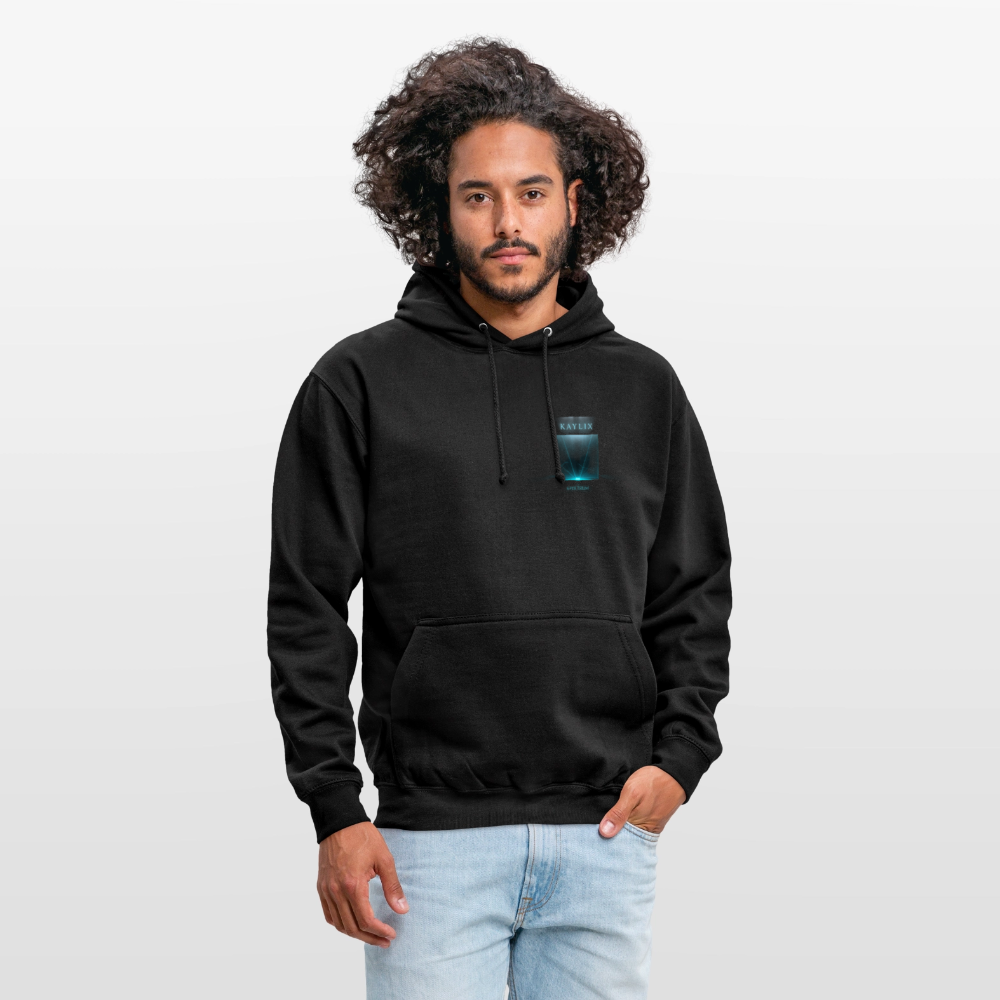 KAYLIX Hoodie – „Spektrum“ Album Edition | Unisex Musik-Merch | Schwarzer Kapuzenpullover | Künstler-Hoodie | Limited Edition - Schwarz