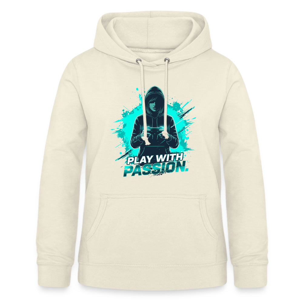 Frauen Gamer Hoodie mit Spruch – Kapuzenpullover für Gaming-Fans - Vanille-Milchshake