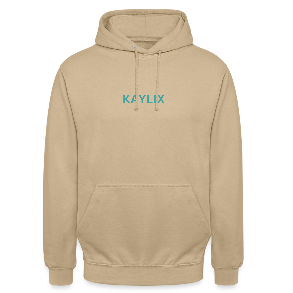 KAYLIX Hoodie – Unisex Musik-Merch | Streetwear | Schwarzer Kapuzenpullover | Künstler-Hoodie | Limited Edition - Beige