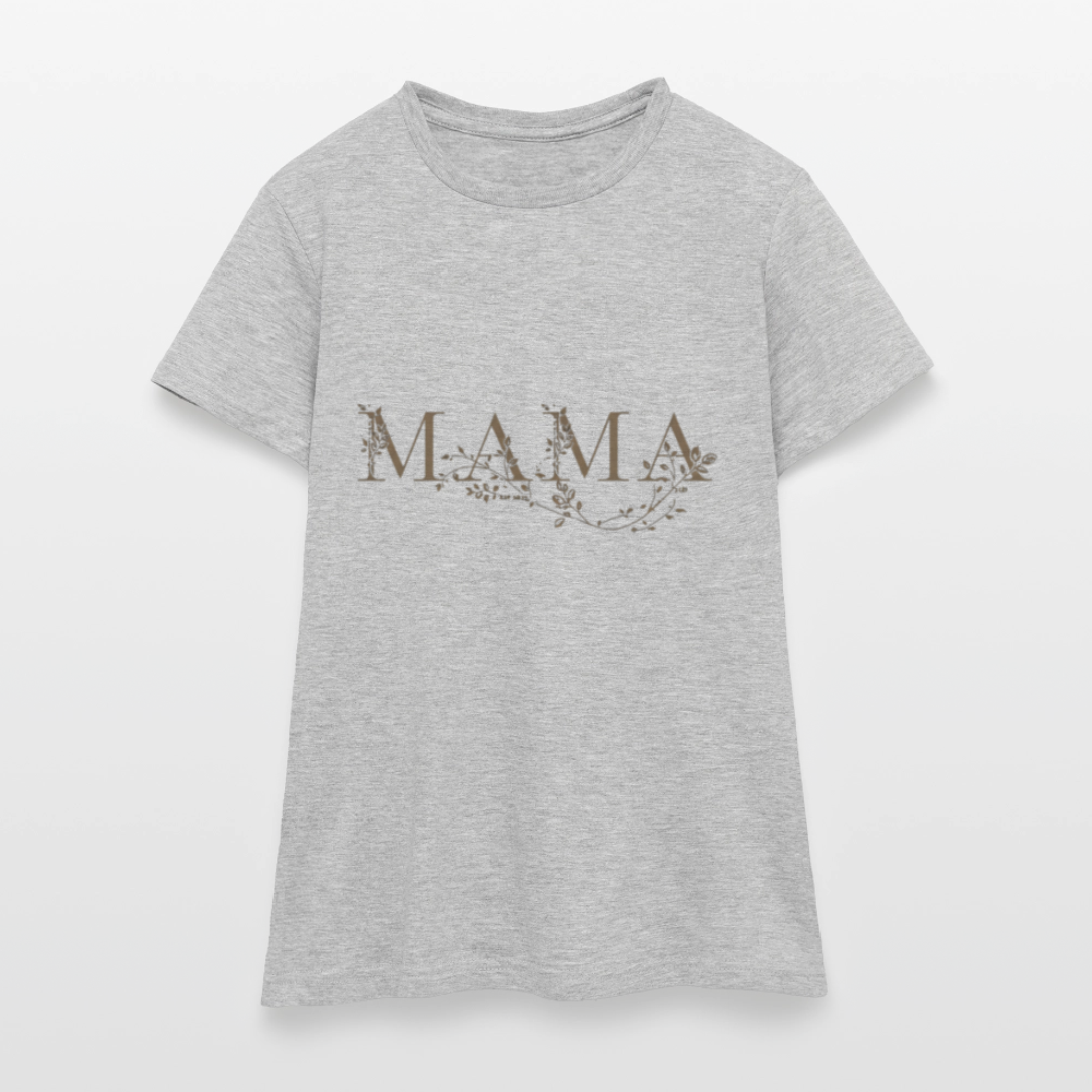 Frauen T-Shirt - Grau meliert