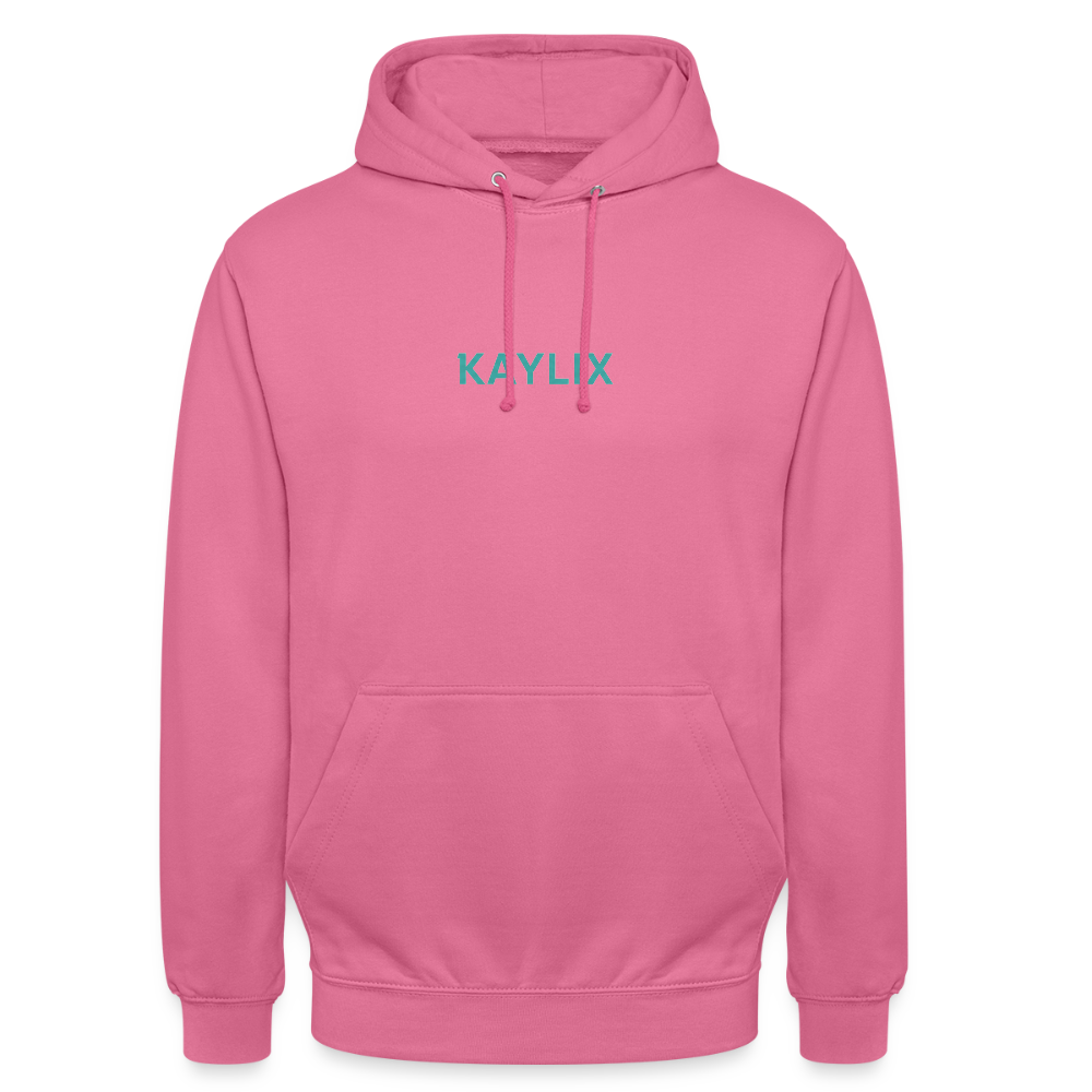 KAYLIX Hoodie – Unisex Musik-Merch | Streetwear | Schwarzer Kapuzenpullover | Künstler-Hoodie | Limited Edition - Pink