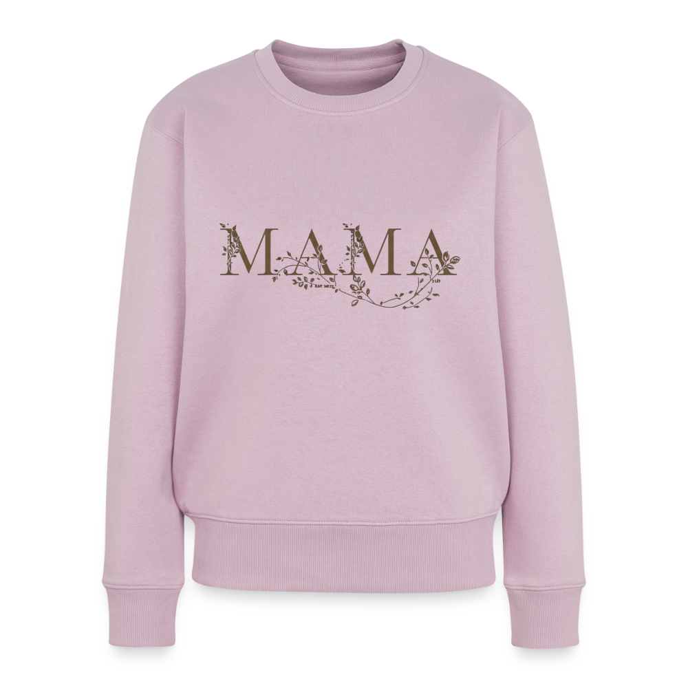 Edles MAMA Sweatshirt | Schwarz-Gold Statement Pullover | Bequemer Tragekomfort | Perfektes Geschenk für Mütter - Altrosa