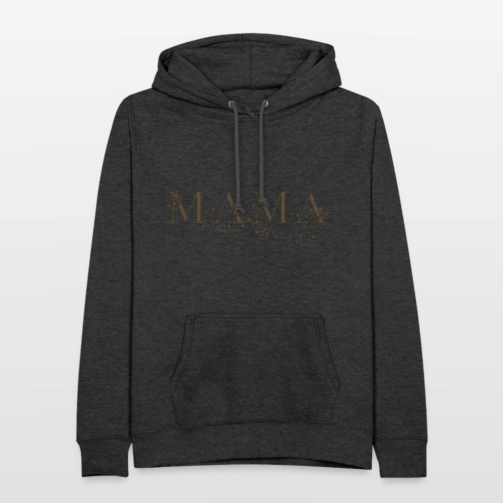 Kuscheliger MAMA Hoodie | Eleganter Kapuzenpullover in Schwarz mit Gold-Effekt | Perfektes Geschenk zum Muttertag | Premium Unisex Hoody - Anthrazit