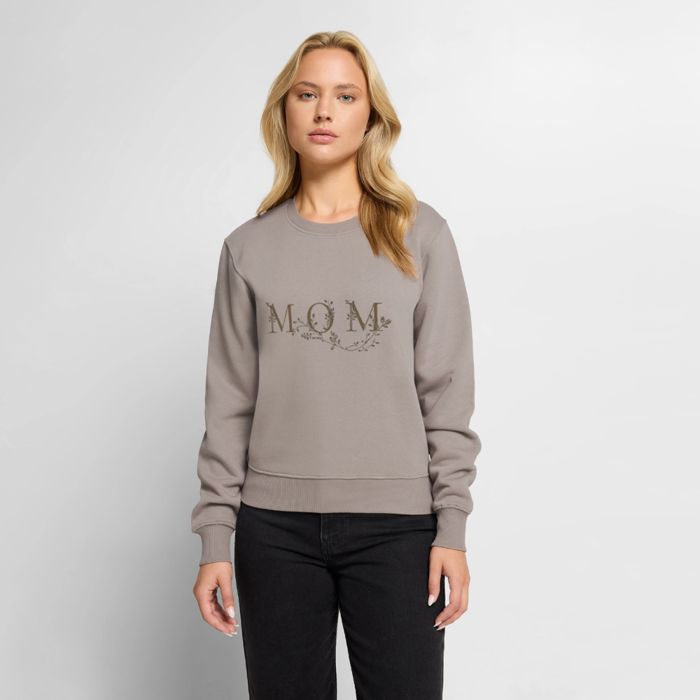 Chic MOM Sweatshirt | Schwarz-Gold Statement Pullover | Modernes Design mit Gold-Effekt | Perfektes Geschenk für Mütter - Taupe