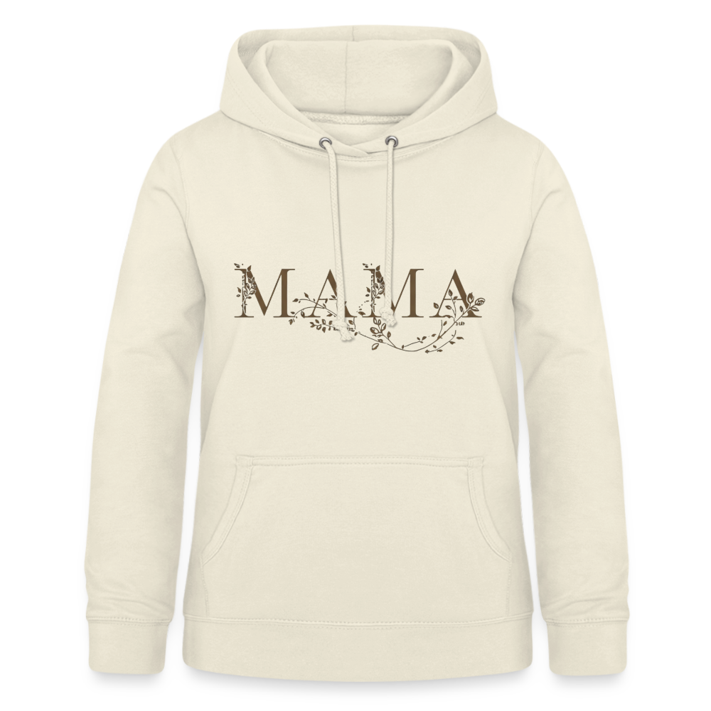 Kuscheliger MAMA Hoodie | Eleganter Kapuzenpullover in Schwarz mit Gold-Effekt | Perfektes Geschenk zum Muttertag | Premium Unisex Hoody - Vanille-Milchshake